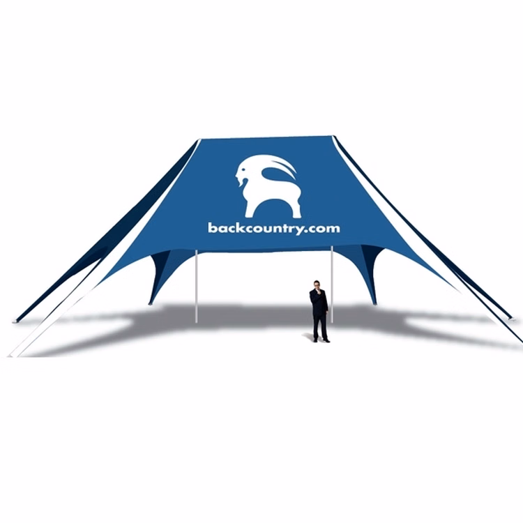 20ft x 63ft Branded Tent with Full Graphics