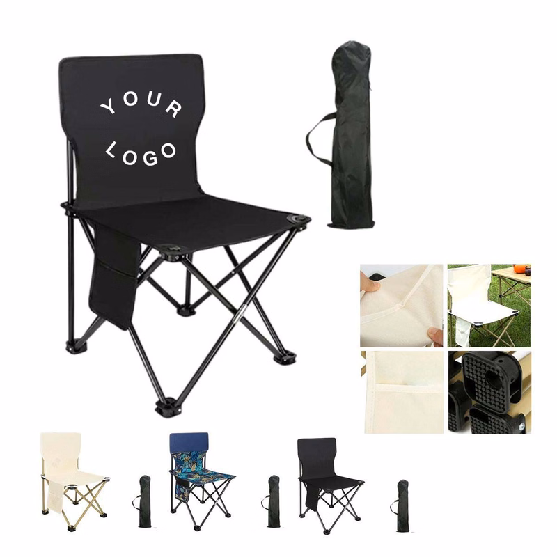 Foldable Beach Chair Portable Steel Frame