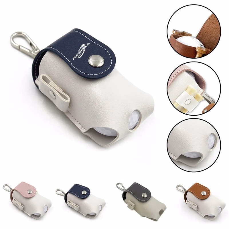 Golf Ball Waist Holder Bag Case