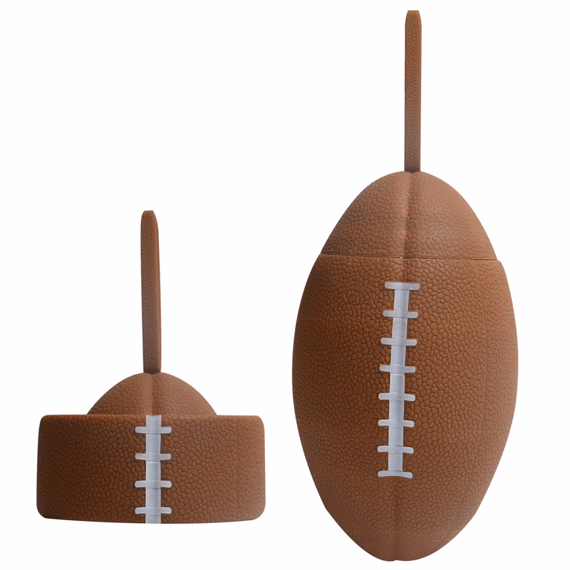 Foldable Football Water Bottle