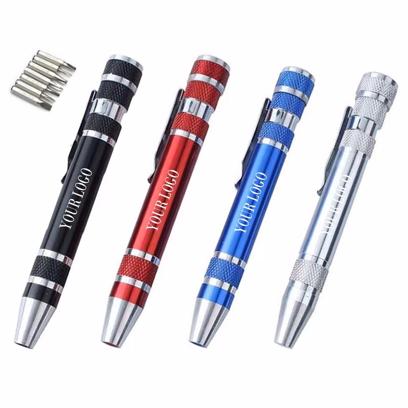 8-In-1 Aluminum Multi-Tool Kit MOQ 100