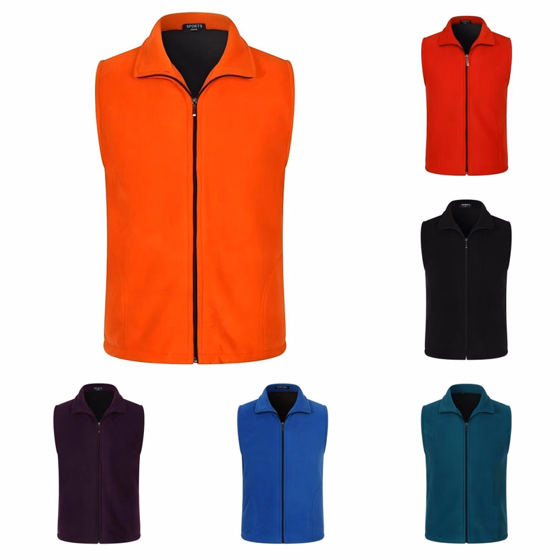 Outdoor Slim Full ZipPolar Fleece Vests