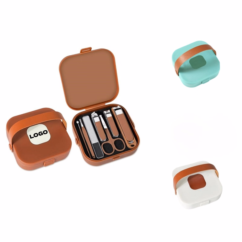Portable Travel Mate Steel Nail Clippers Set