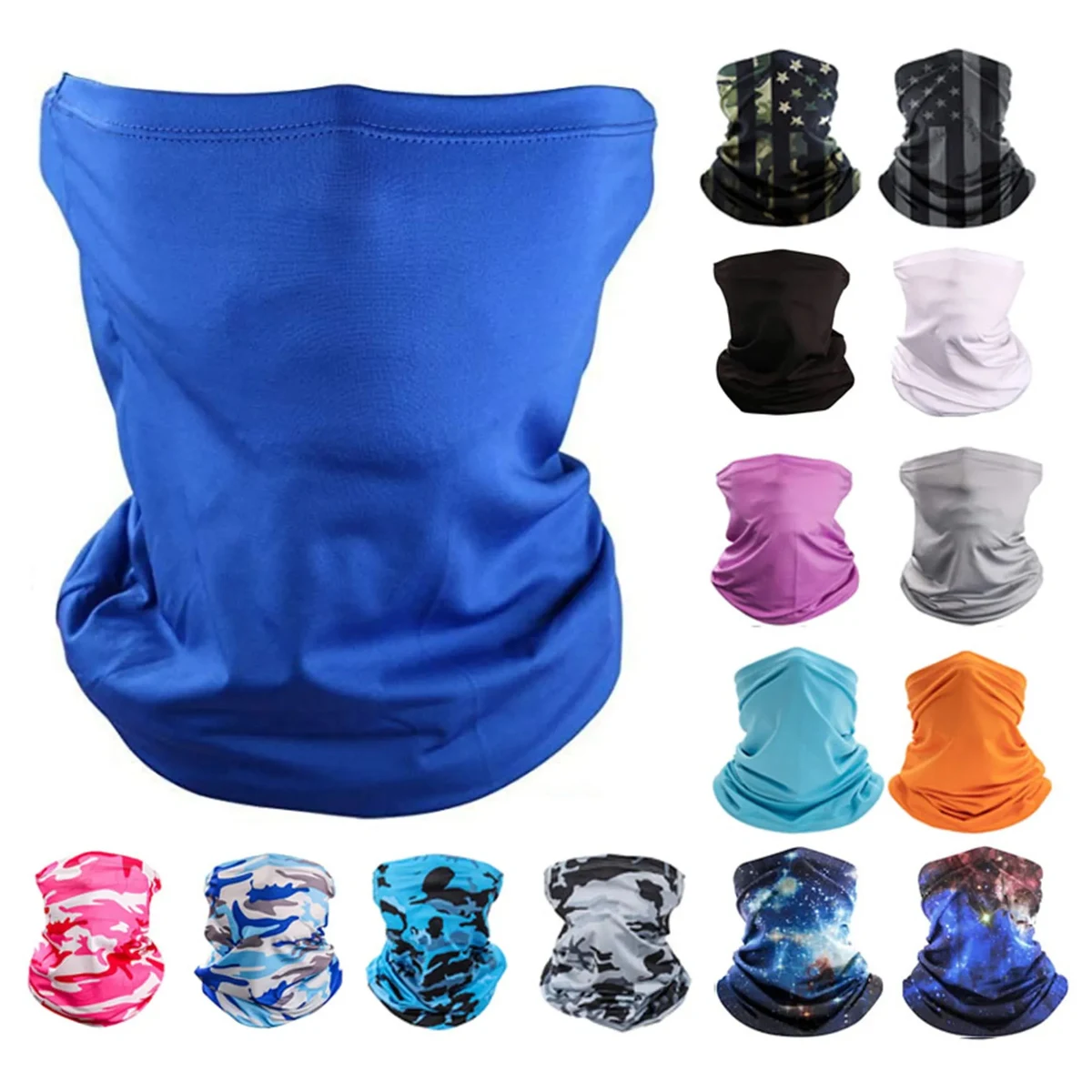 Ice Silk Lightweight Neck Gaiter Scarf Mask 1