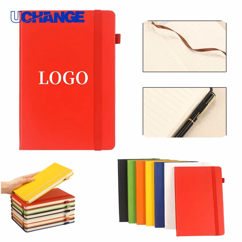 A5 Journal Notebook with Pen Strap for Convenience