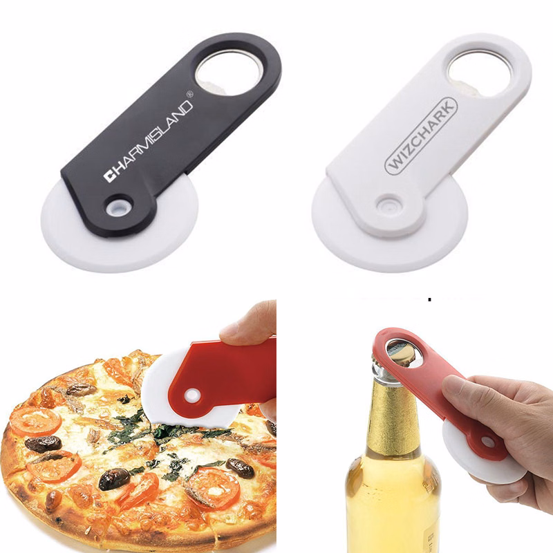 Pizza Cutter With Bottle Opener