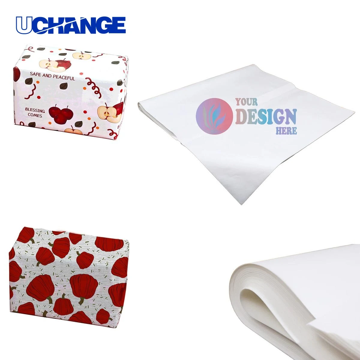 Full Color Kraft Wrapping Paper 1