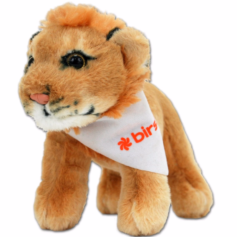 8" Jungle Animals Standing Lion