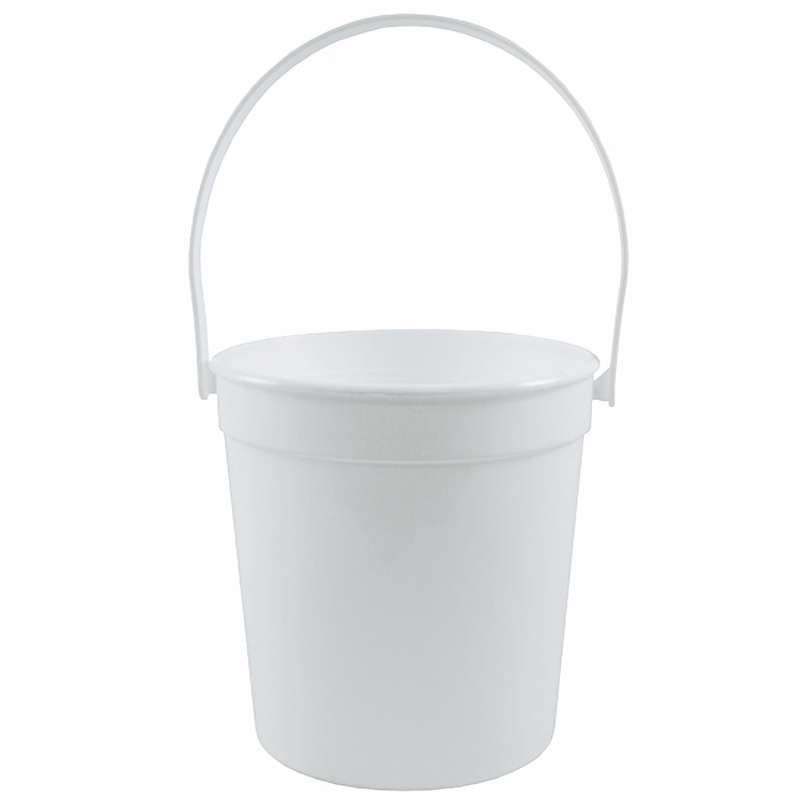 32oz White Plastic Rum Bucket CLOSE OUT