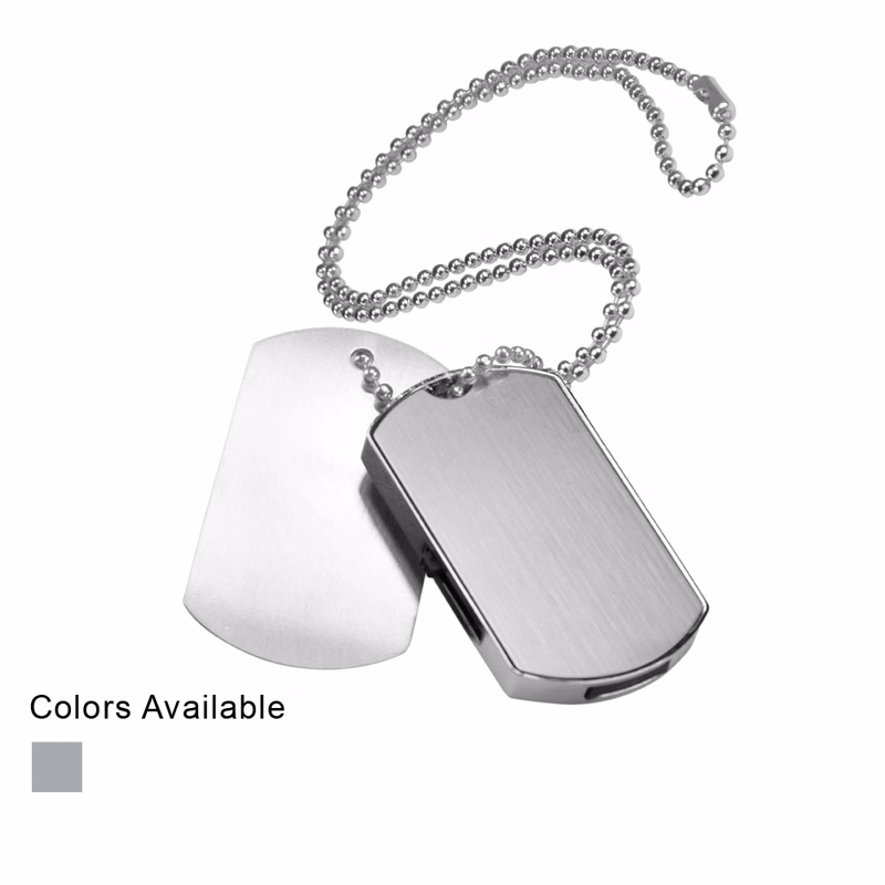 Metal Dog Tag USB Flash Drive 2.0