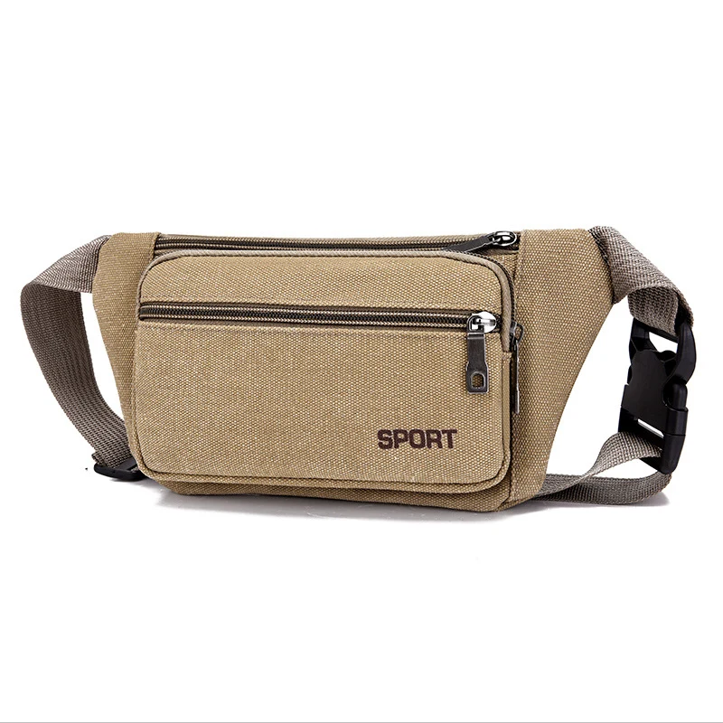 Sports Canvas Waist Bag 1