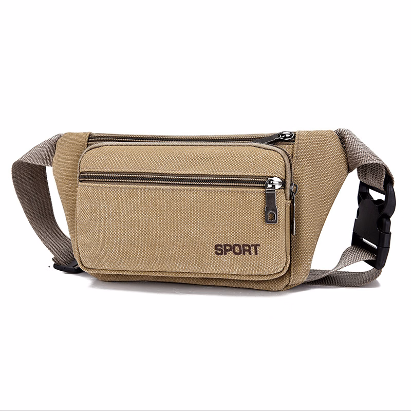 Sports Canvas Waist Bag