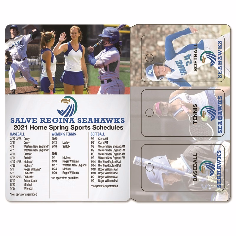 Sport Schedule Combo (with card and key tags), Magnet