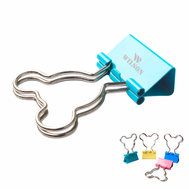 Mouse Shaped Metal Binder Clip