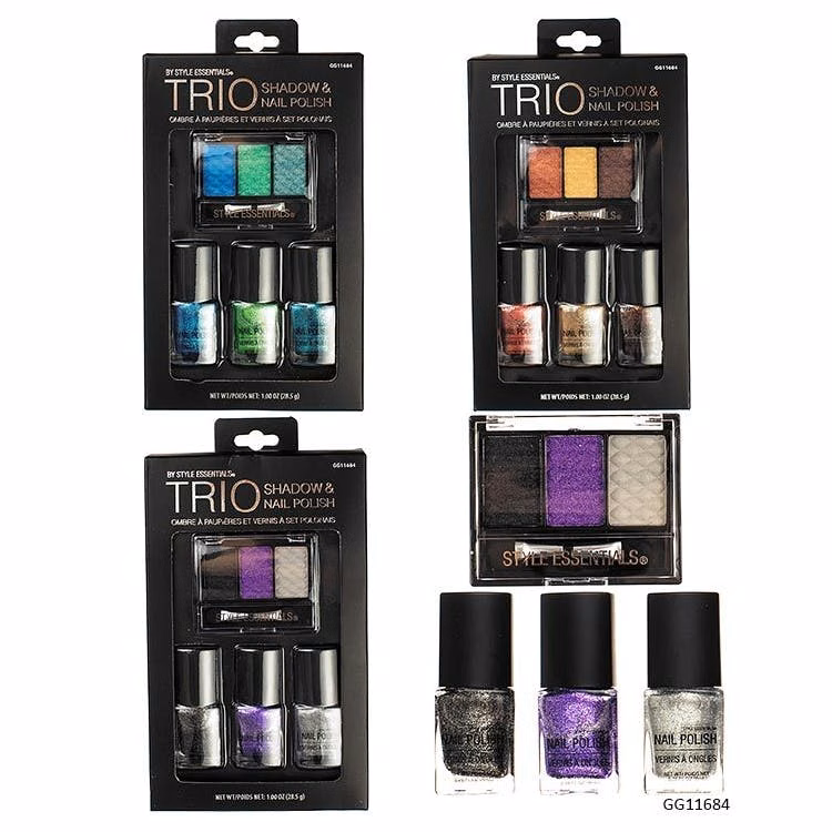 Trio Eyeshadow & Nail Polish Sets