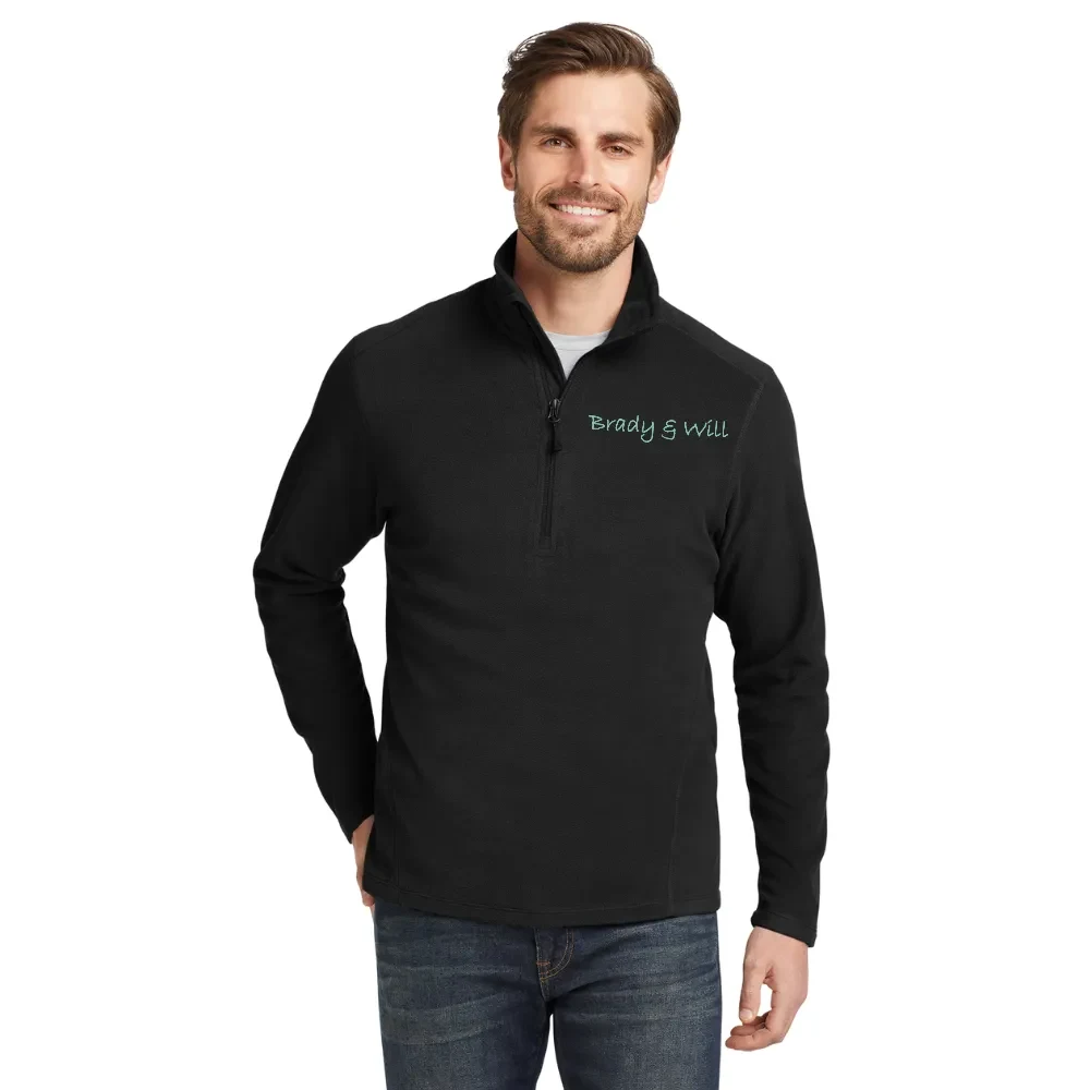 Eddie Bauer(R) Half-Zip Microfleece Jacket 1