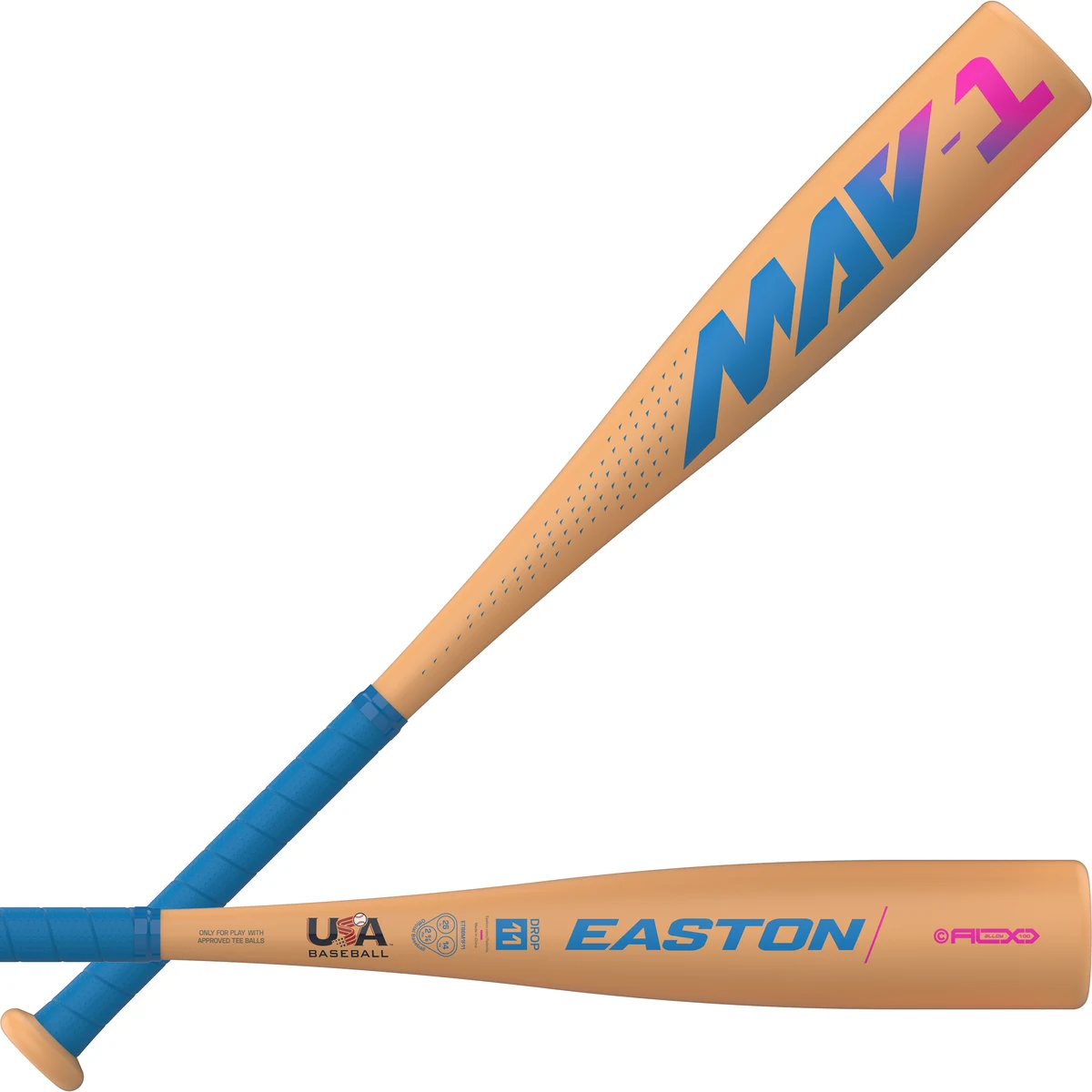 Easton MAV1 USA T-Ball Bat, -11 1