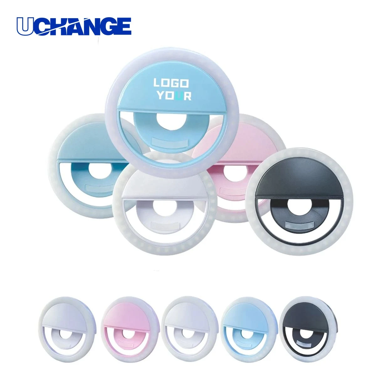 LED Adjustable Rechargeable Selfie Ring Light 1