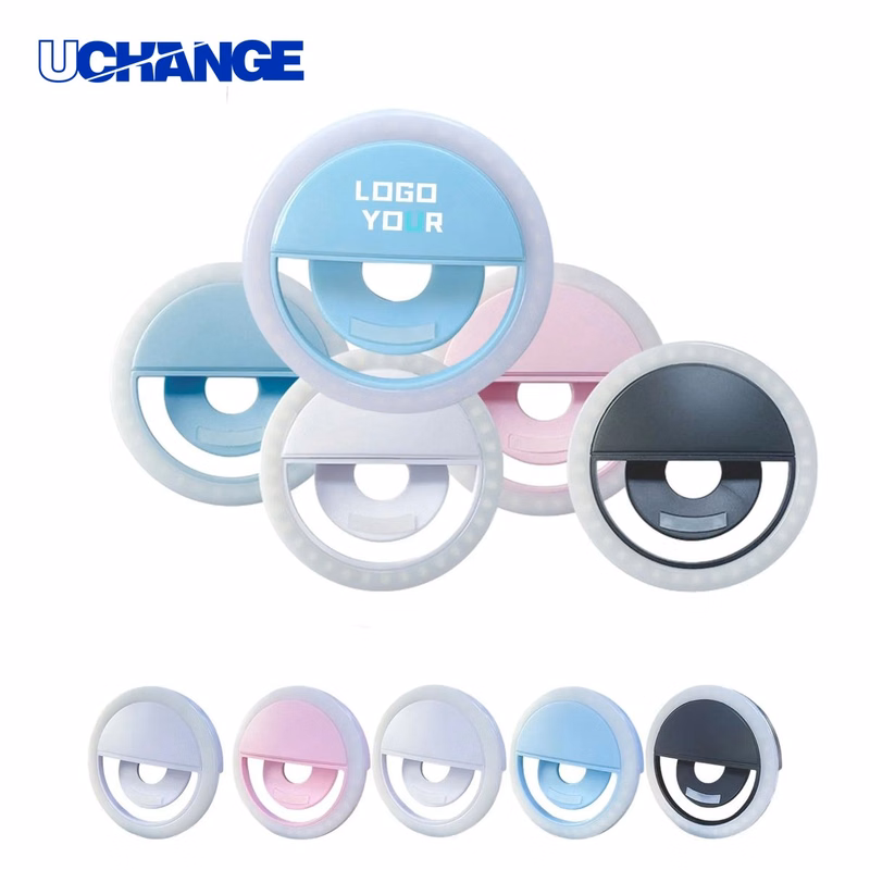 LED Adjustable Rechargeable Selfie Ring Light