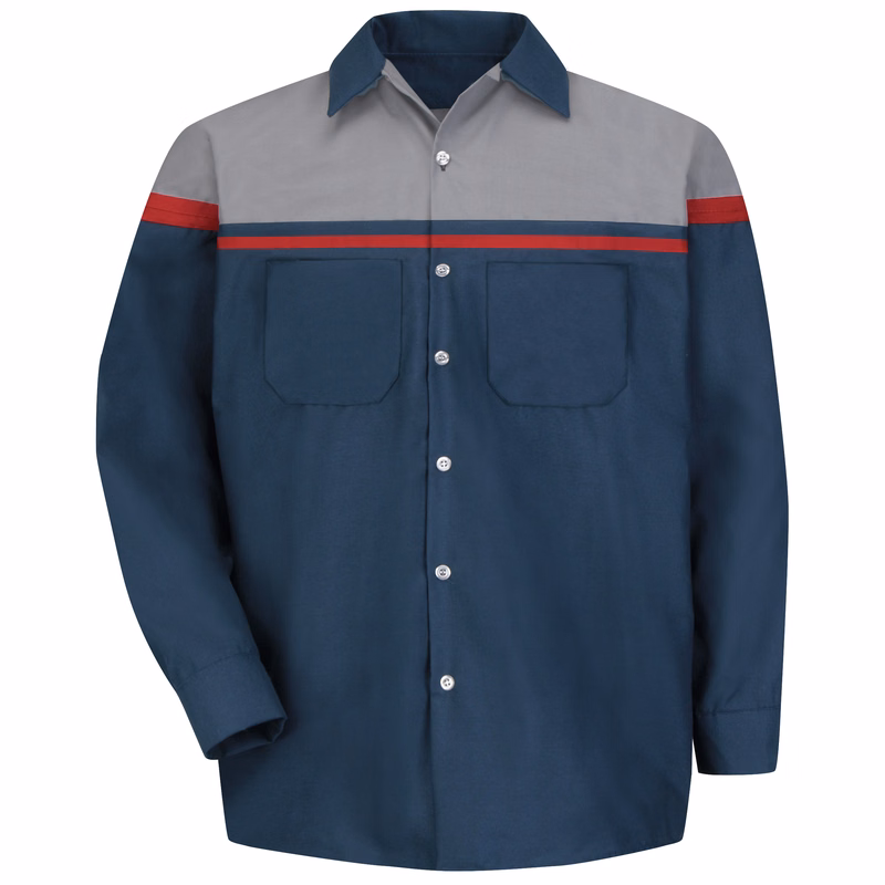 Red Kap® Men's Long Sleeve Performance Tech Shirt