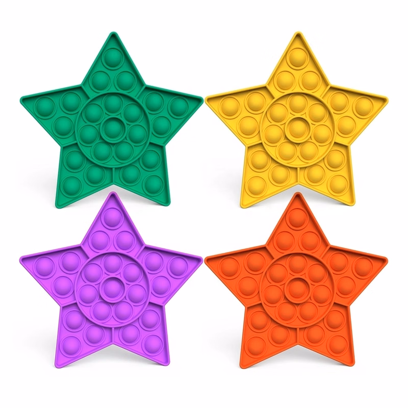 Silicone Star-Shaped Fidget Toy
