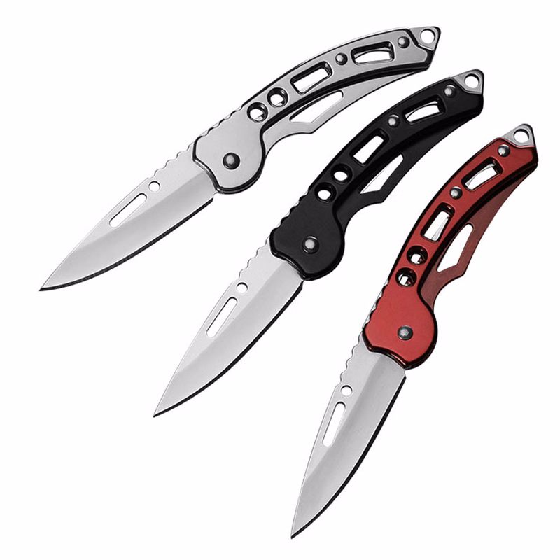 Foldable Folding Knife With Safety Clip