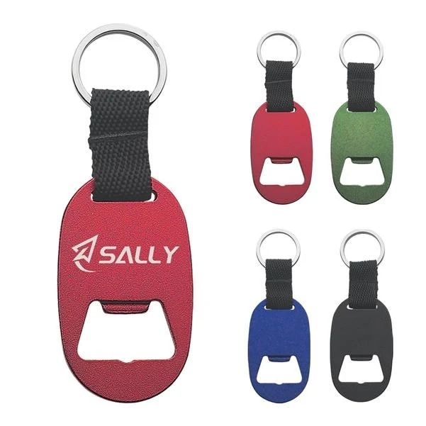 Metal Key Tag With Bottle Opener 1