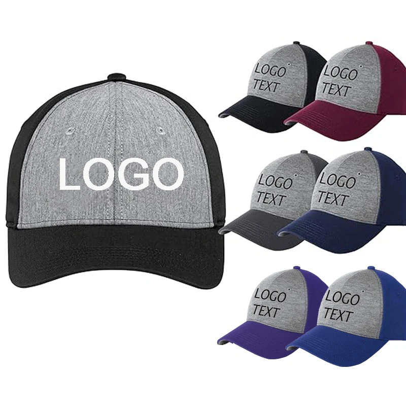Two Tone Cotton Baseball Caps 1