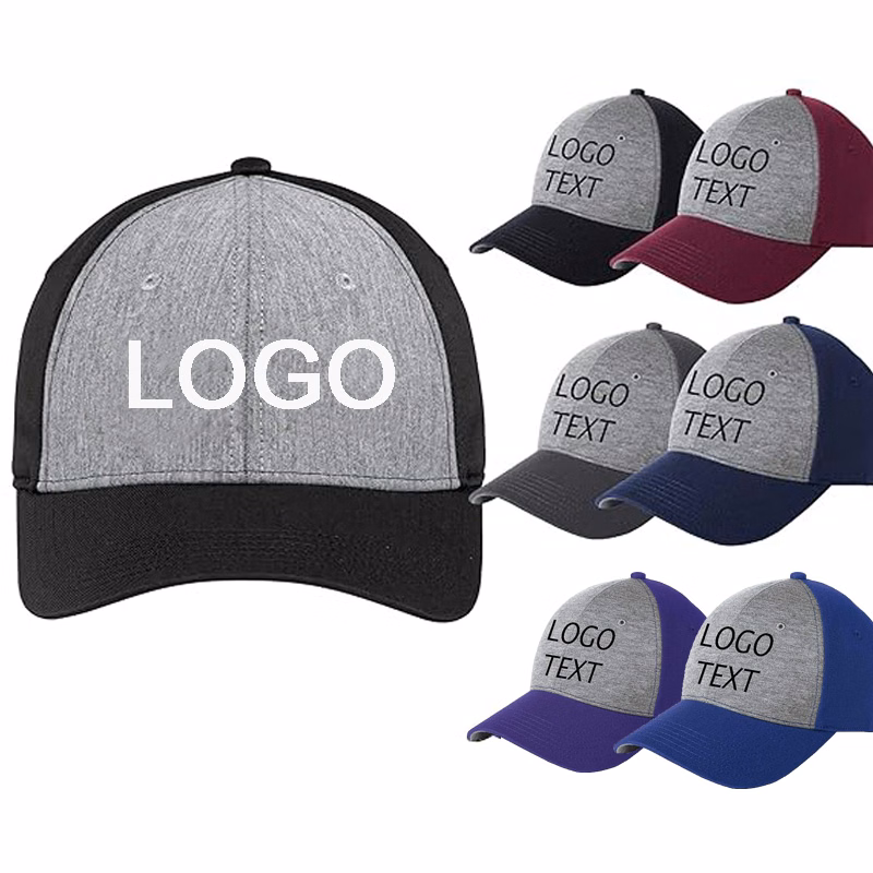 Two Tone Cotton Baseball Caps