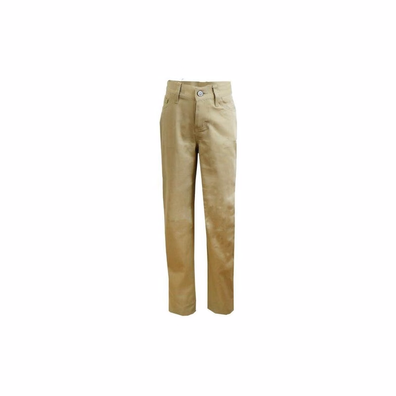 Girls' Uniform Pants - Size 6X Khaki Skinny Leg