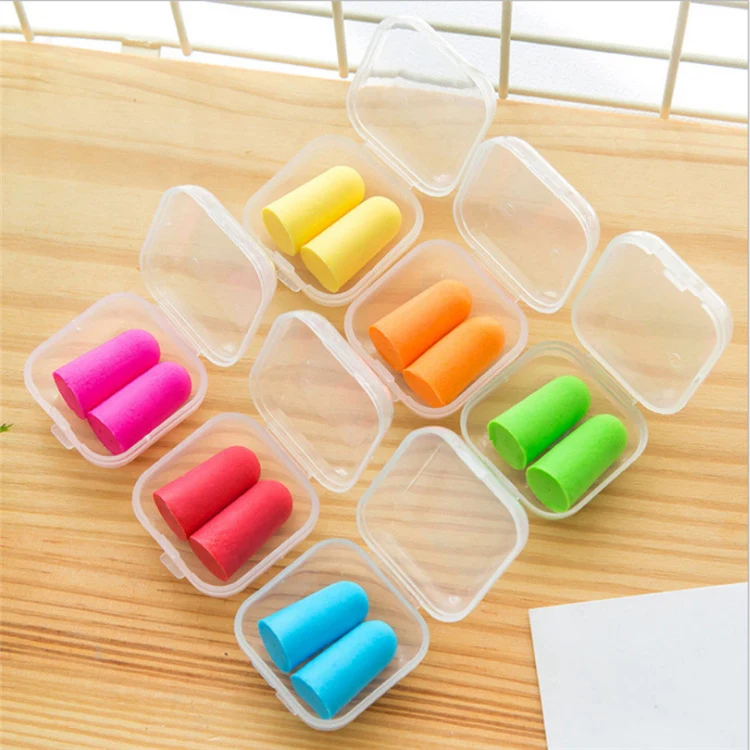 Foam Earplugs with Case 1