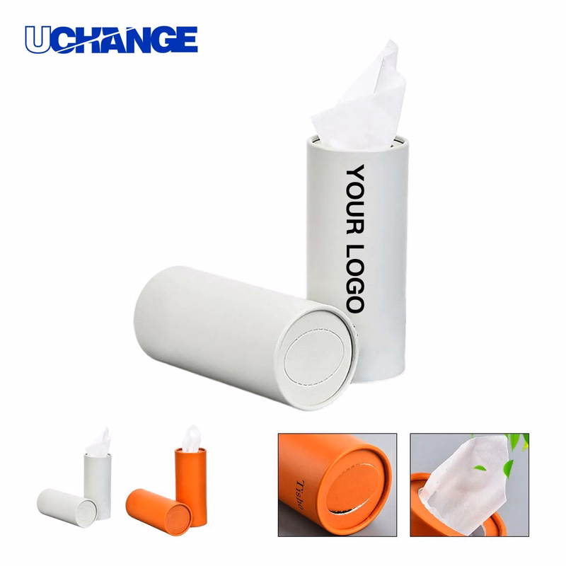 Portable Round Tissue Dispenser Holder for Car Interiors