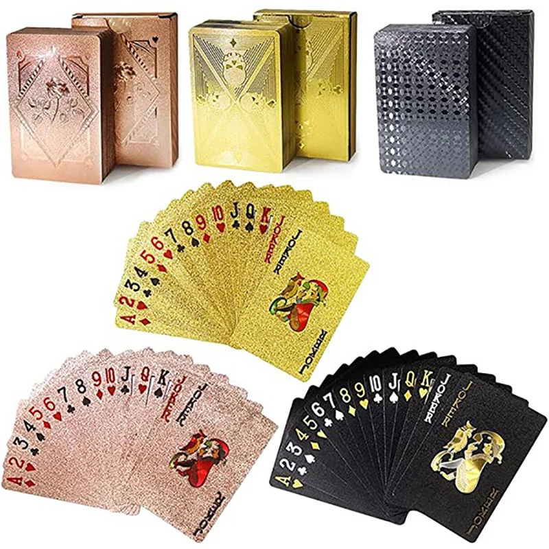 Pet Gold Foiled Poker Playing Cards 1