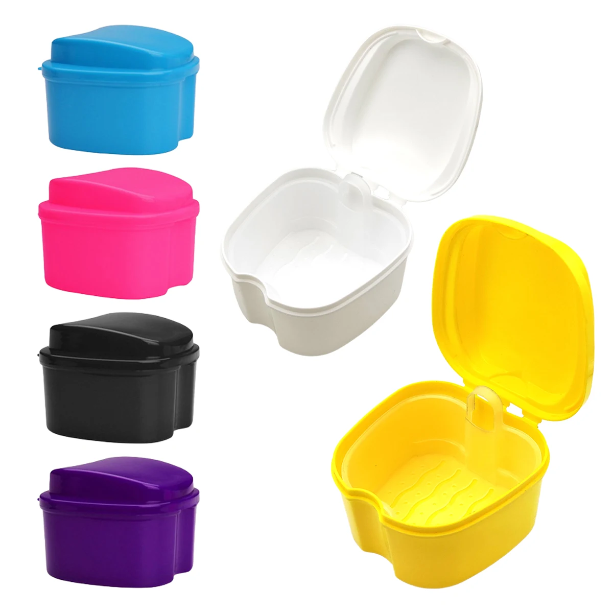 Denture Retainer Case Box 1