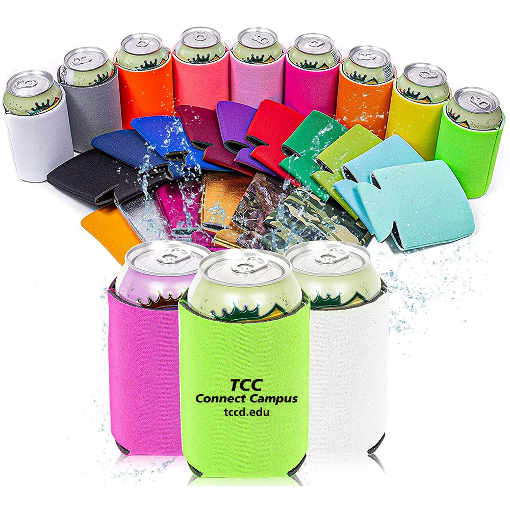 Foam Can Coolers, custom koozie with logo imprint 1