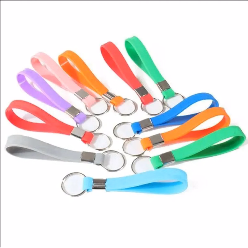 Silicone Wristband Keychain