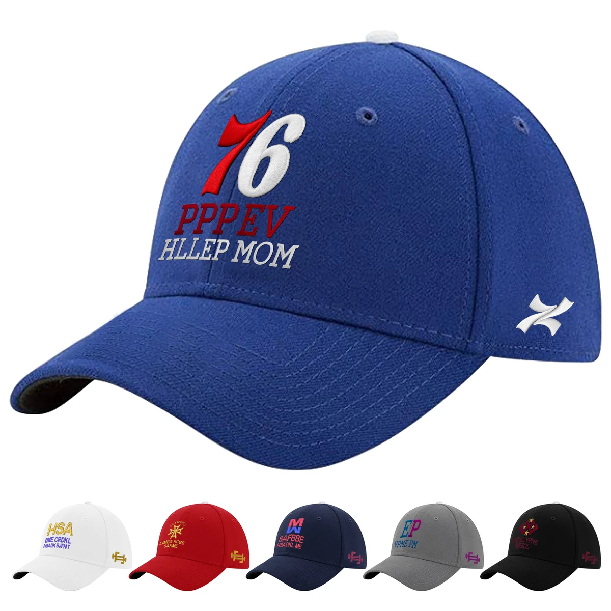 6 Panel Structured Baseball Cap with Snapback Enclosure 1