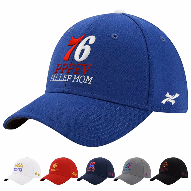 6 Panel Structured Baseball Cap with Snapback Enclosure