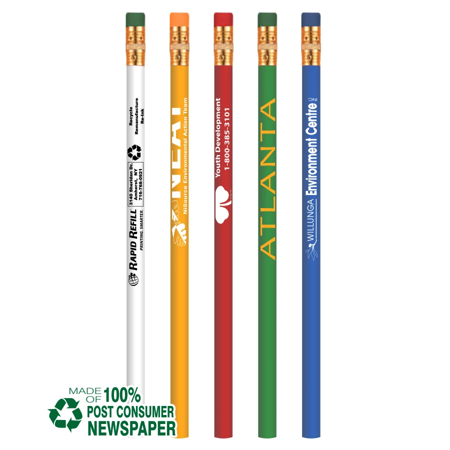 Quality Recycled Pencil - Recycled Newspaper 1