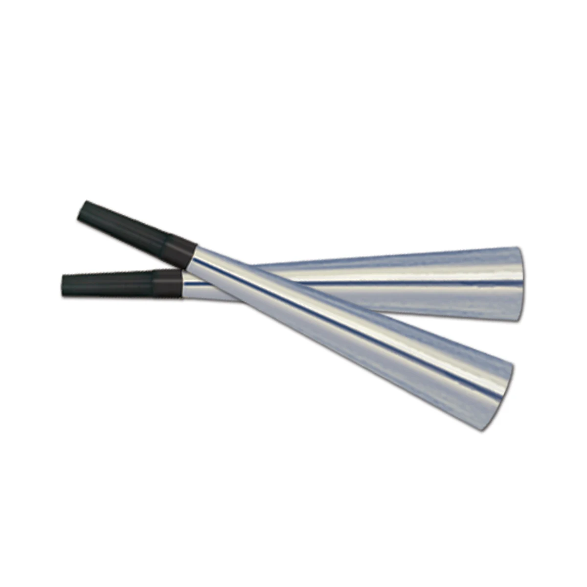 Sparkling Silver Foil Horn 1