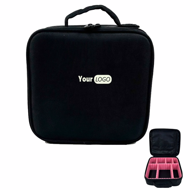 Canvas Large Capacity Waterproof Portable Makeup Bag