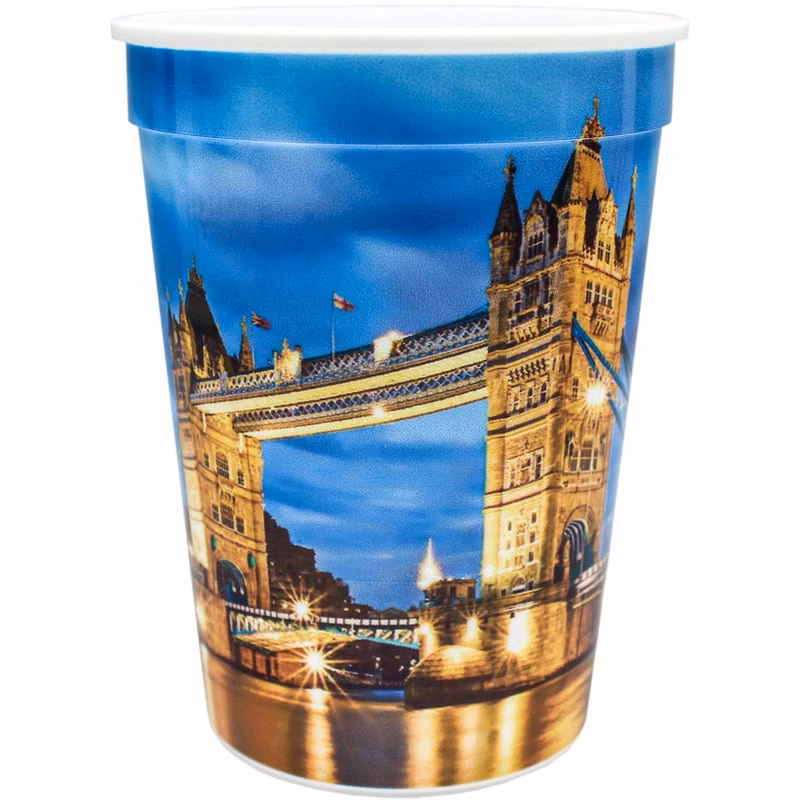 12oz Full Color Wrap Stadium Cups