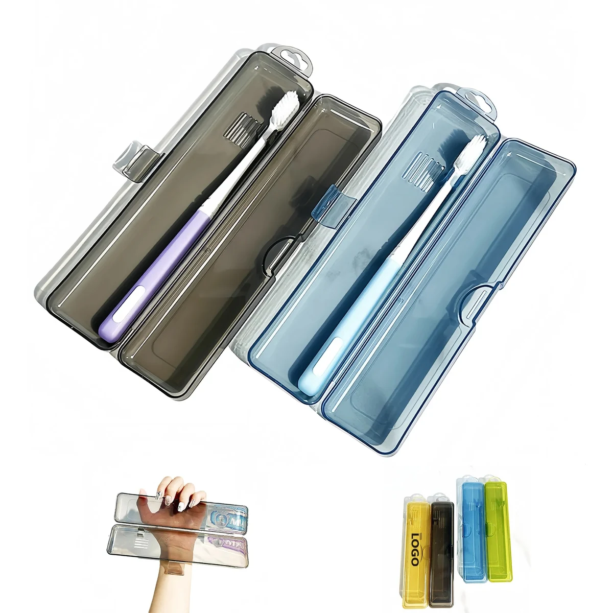 Toothbrush And Toothpaste Travel Case 1