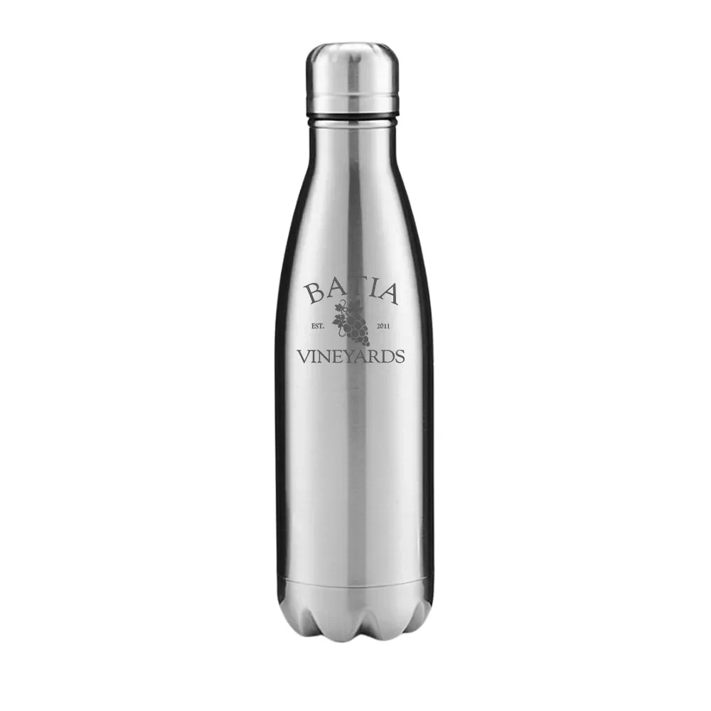 Insulated Stainless Steel Wine Growler (17oz) 1