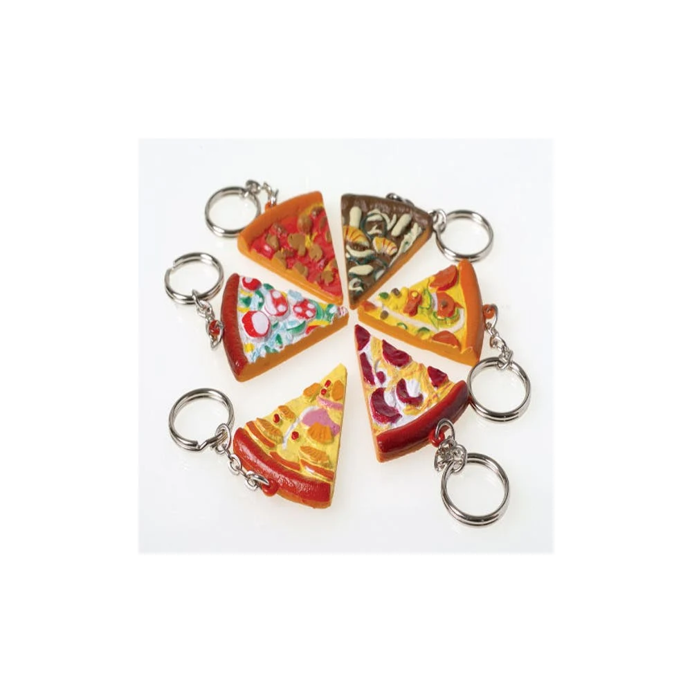 Pizza Keychains - Assorted 1
