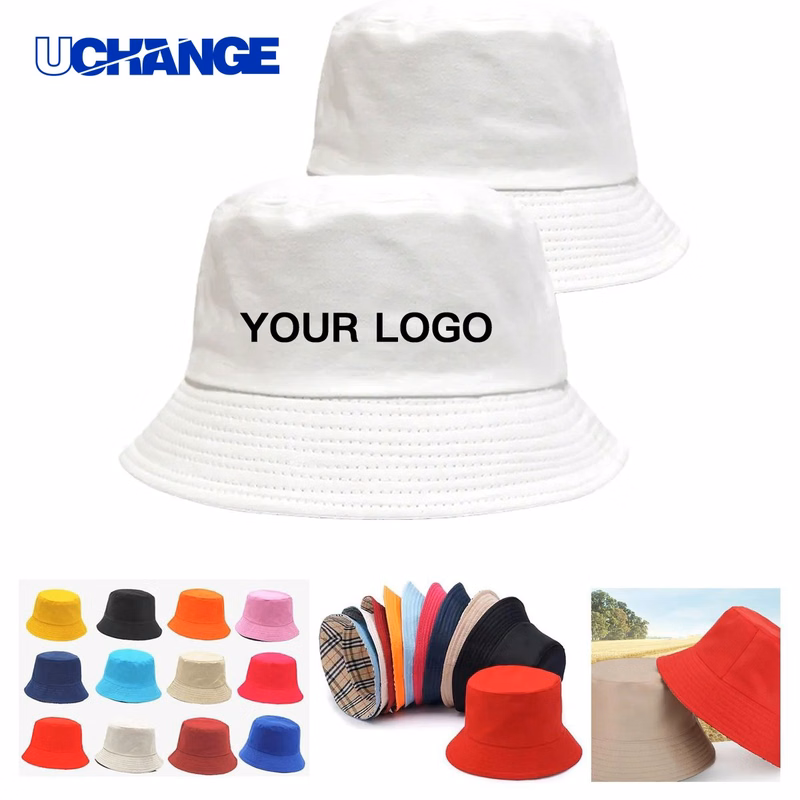 Poly Cotton Bucket Hat Headwear for Fishing or Hiking