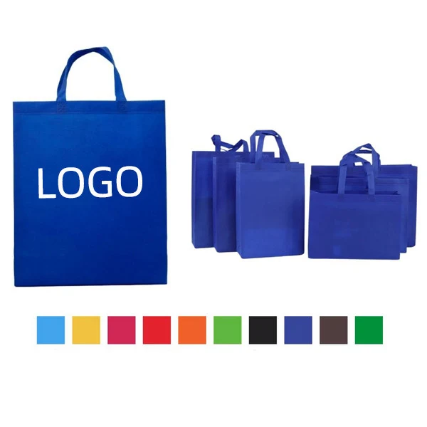 Heat Sealed Non-Woven Tote Bag (13 3/4" W x 3 15/16" G x 9 13/16" H) 1