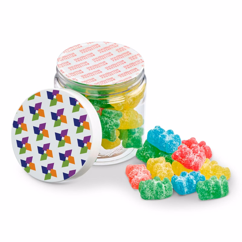 4 OZ JAR OF SOUR GUMMY BEARS