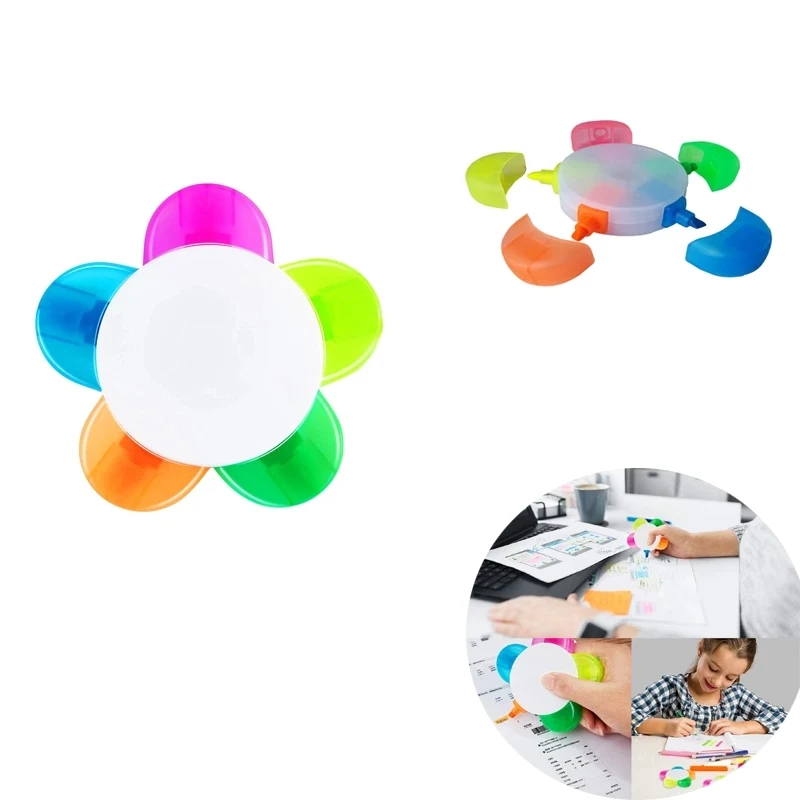 5-in-1 Flower Shped highlighter 1