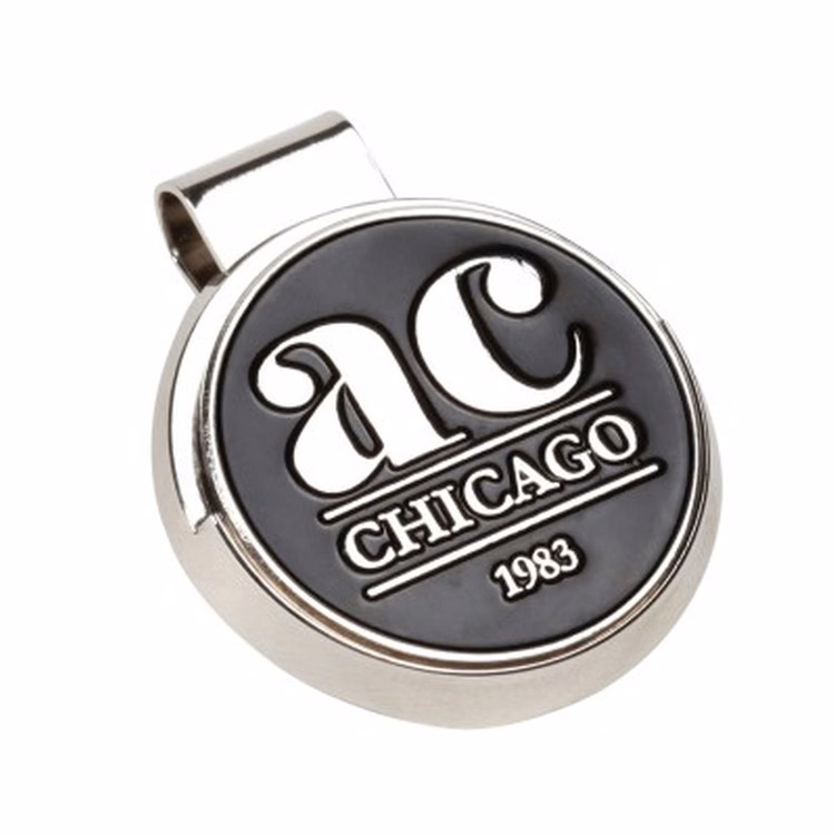 Hat Clip with Soft Enamel Ball Marker